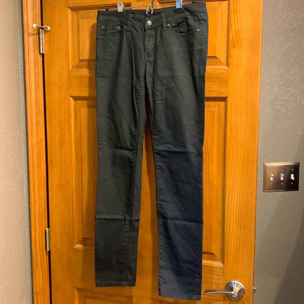 Prana black straight jeans